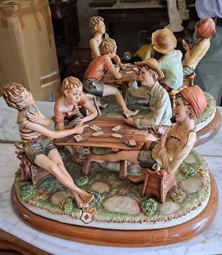 The cheats capodimonte figure - cheats,