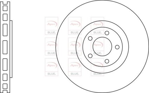 Front axle brake - axle, discs