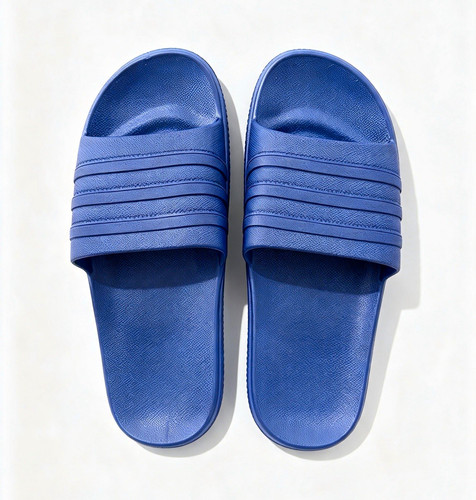 Blue teens slider sandals - teens,