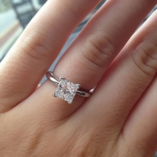 2ct princess cut diamond - 2ct,