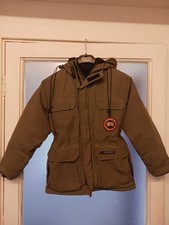 Canada Goose Kids Expedition Parka XS Age 10-12 Green Vintage Produce 1997-2002