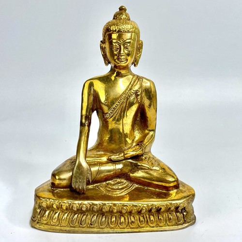 Heavy polished brass tibetan - polished,