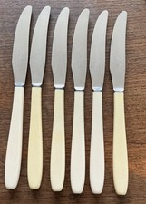 6 Vintage Composite Faux Bone