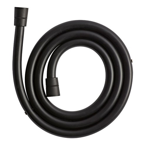 Black matte shower hose - matte,