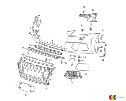 New genuine audi 17 - tt, 15-17