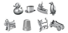Monopoly Game Moving Pieces