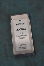 Sony QDA-EX1 XQD ExpressCard Adapter – Good Condition