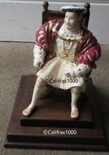 WEDGEWOOD- Compton & Woodhouse- Set of 7no Figurines: King Henry VIII + 6 Wives