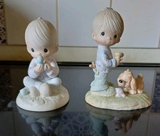 Jonathan And David Precious Moments Figures Set Of 2 Vintage