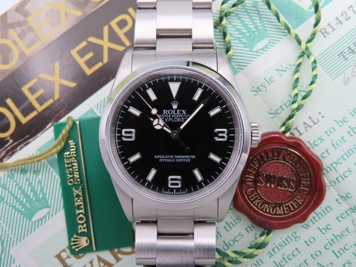 1996 rolex explorer 14270 - explorer, i