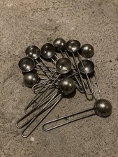 11 x Stainless Steel Coffee Scoops