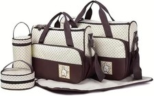 5-Piece Baby Changing Bag Set