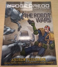 Judge Dredd The Robot Wars by Andrew Peregrine Graphic Novel - #9002