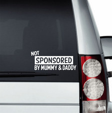 Not Sponsored By Mummy & Daddy