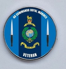 40 Commando Royal Marines  Veteran Lapel pin Badge 25mm