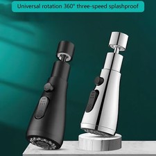 360° Extension Faucet Tap Sprayer Head Water Nozzle Kitchen Adaptor Rotatable