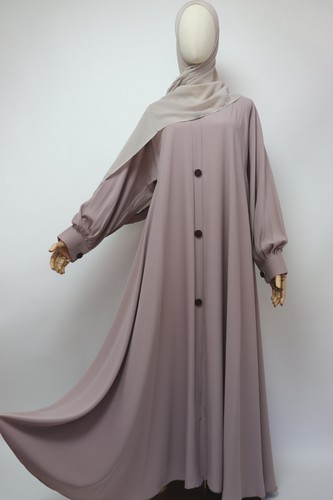 Dubai abaya closed cuffed - abaya,