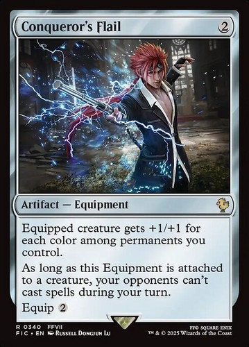 Conqueror flail 340 normal - flail, r