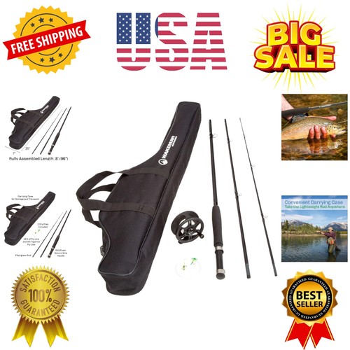 Fly fishing rod and reel - rod, combo