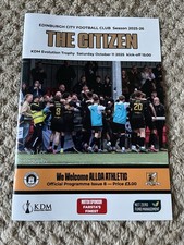 Edinburgh city alloa - edinburgh,