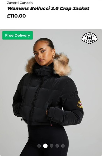 Zavetti canada cropped puffer - cropped,