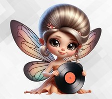 Cartoon Fairy Girl Wall vinyl