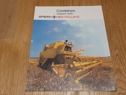 New holland clayson 1545 - new,