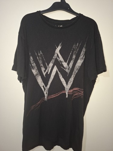 Black faded wwe - black, print
