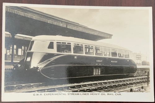 Rare gwr streamlined railcar - gwr,