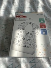 Nuby biodegradable bibs x20