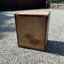 Vintage Wooden Tea Caddy Crate