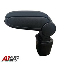 Fit Nissan Juke 2010 - 2016 Black Leatherette Armrest Arm Rest Center Console