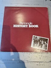 THE PENTANGLE HISTORY BOOK 1ST UK 1972 TRANSATLANTIC  VINYL LP A1U/B1U EX VINYL