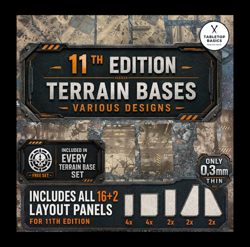 Terrain area footprints - area, 40k