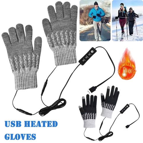 Usb heated gloves levels - gloves,