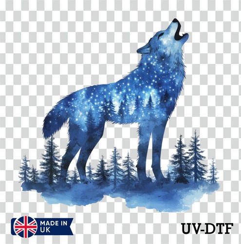 Exposure wolf dtf sticker - sticker,
