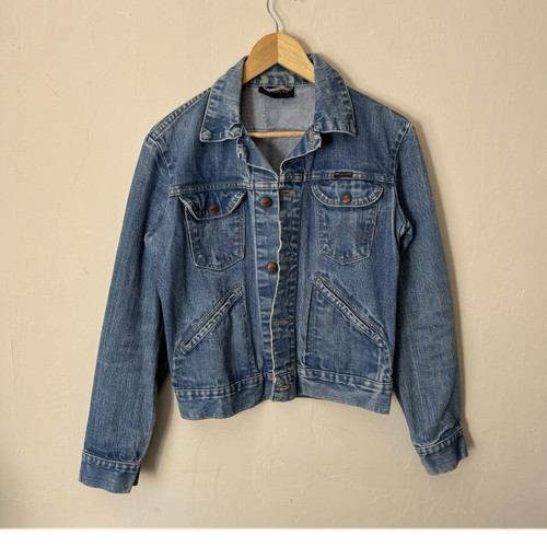 Wrangler blue denim jean - denim,