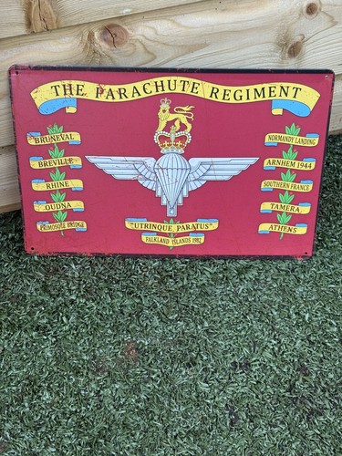 The parachute regiment battle - parachute,