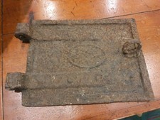 Antique bread oven door x - 25,