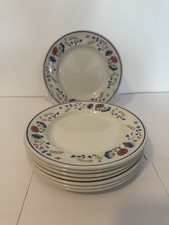 Set Of 8 BHS Priory Tableware Made In Britain Side/ Dessert Plates 7”