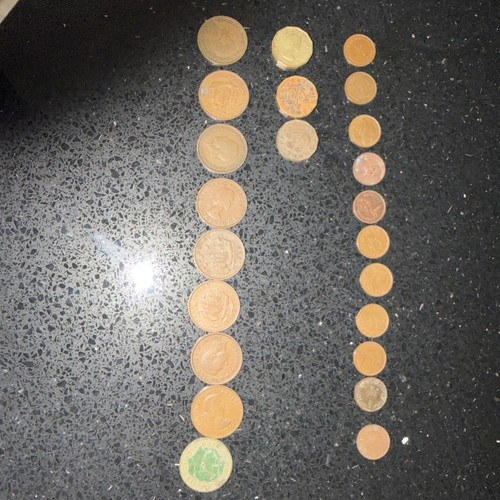 Job lot old - lot, coins