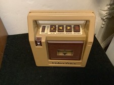 Fisher-Price Cassette Tape Recorder 1980 Brown/Tan 826 Working Vintage