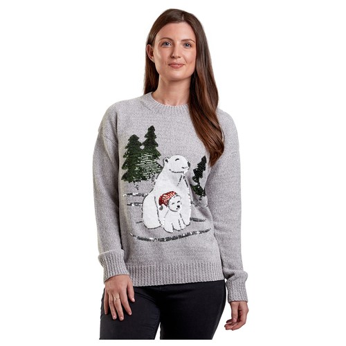 Christmas jumpers cute polar - jumpers,