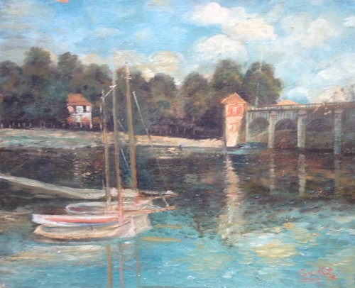 Karl kett painting after - painting,