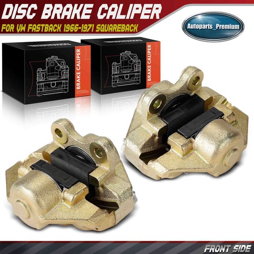 Front disc brake caliper - front, for