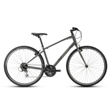 Ridgeback Velocity Hybrid, Grey, Large, Commuter Bike - 2021