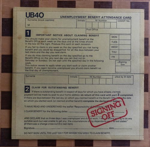 Ub40 signing off - ub40,