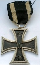 WW1 EK2 Imperial Germany Iron Cross Stamped "800" original