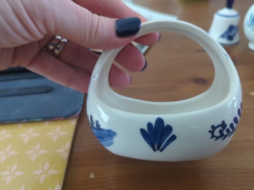 Delft pottery blue white - delft, &