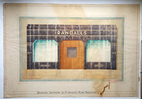 Orig 1930s art - 1930s, deco